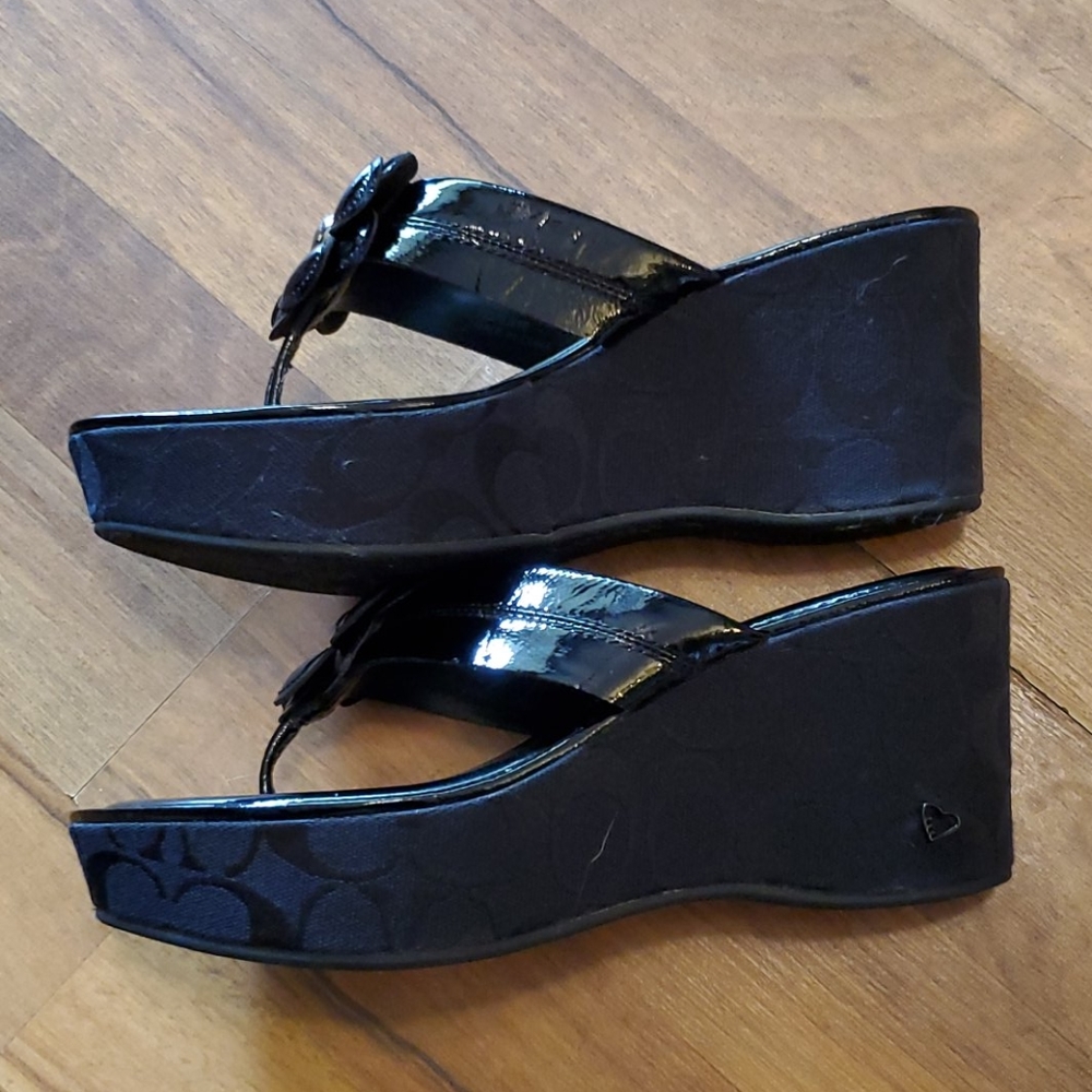 COACH POPPY SANDELS WORE ONCE